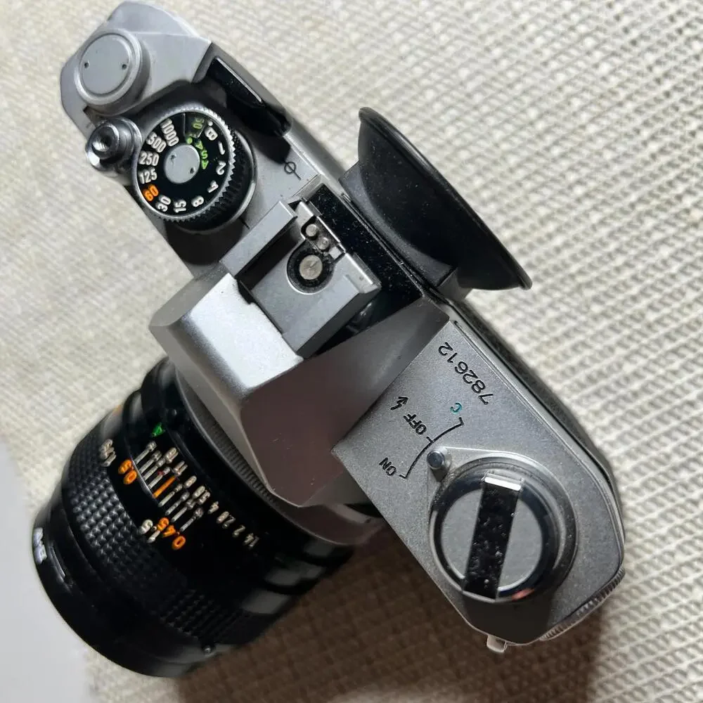 Canon FTb QL 35mm SLR‎ Film Camera FD 50mm f/1.4 S.C. Lens Made in Japan Vintage